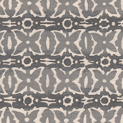 Monarch Handblock Fabric by Galbraith & Paul in Cadet