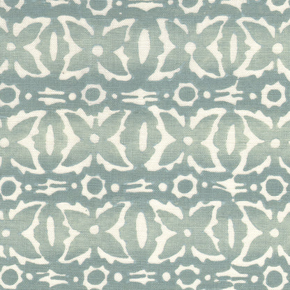 Monarch Handblock Fabric by Galbraith & Paul in Mineral