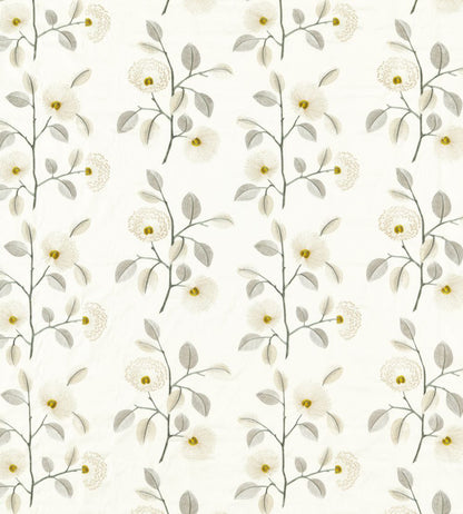 Monique Fabric by Clarke & Clarke Natural/Pewter