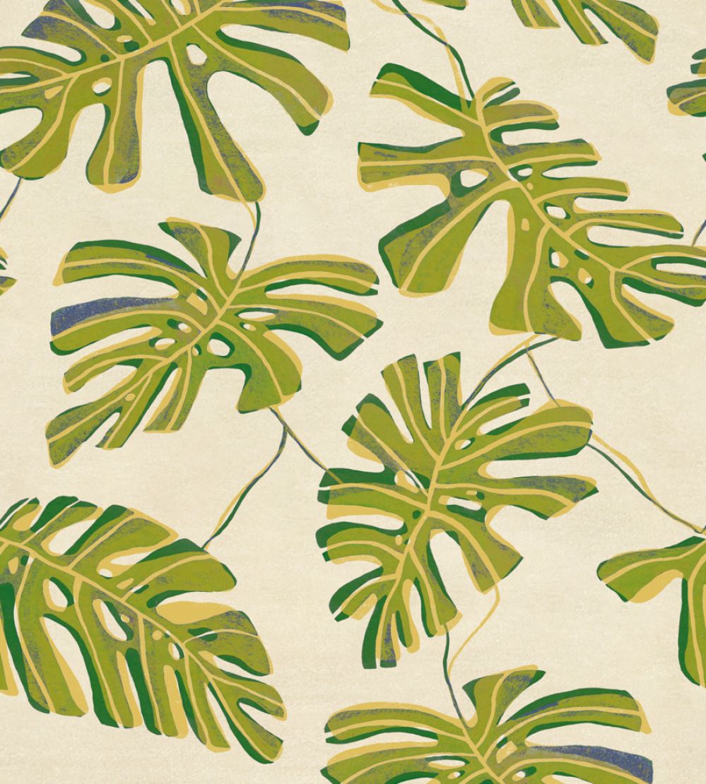 Monstera Wallpaper by Tres Tintas Lima