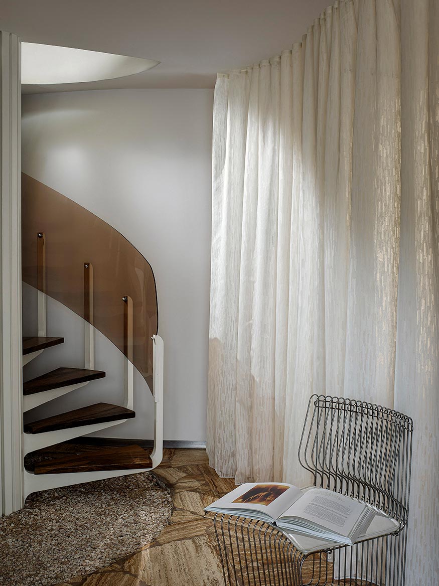 Mont Rose Fabric by Pierre Frey shown in a room setting (view 1)