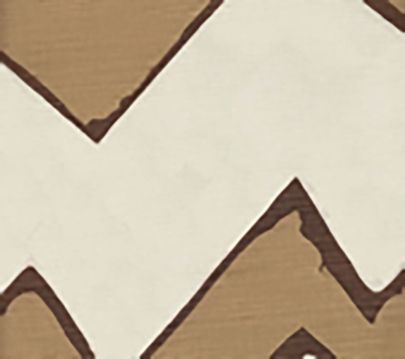 Montecito Zig Zag Coral (AC260-10WLC) fabric by Alan Campbell