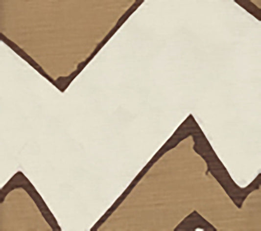 Montecito Zig Zag Coral (AC260-10WLC) fabric by Alan Campbell