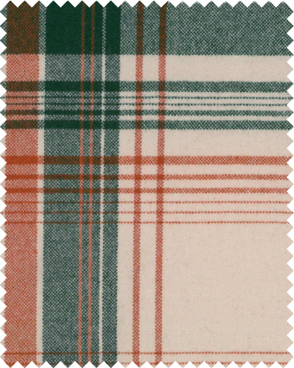 Monterey Plaid Beige fabric by MINDTHEGAP