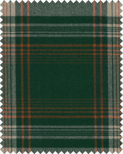 Monterey Plaid Green fabric by MINDTHEGAP