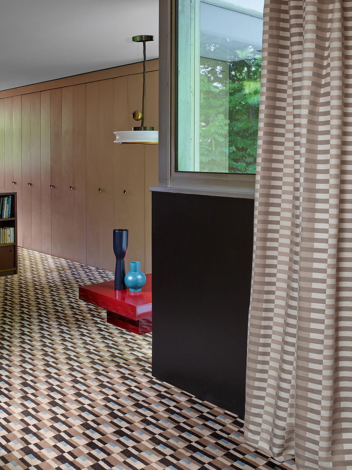 Montevideo Rug by Pierre Frey shown in a room setting (view 1)