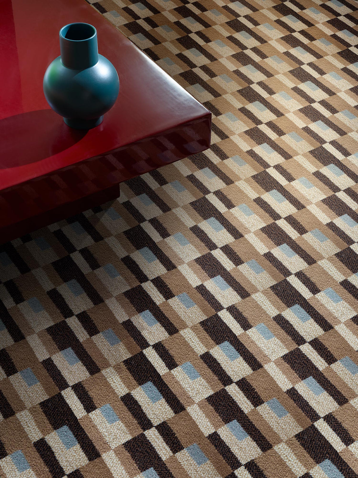 Montevideo Rug by Pierre Frey shown in a room setting (view 2)