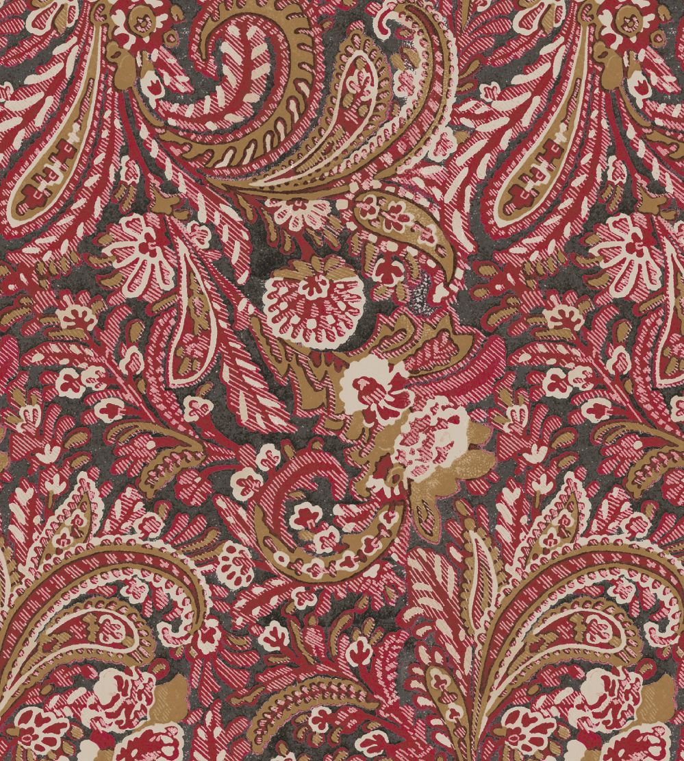 Montrose Fabric by Arley House Latte