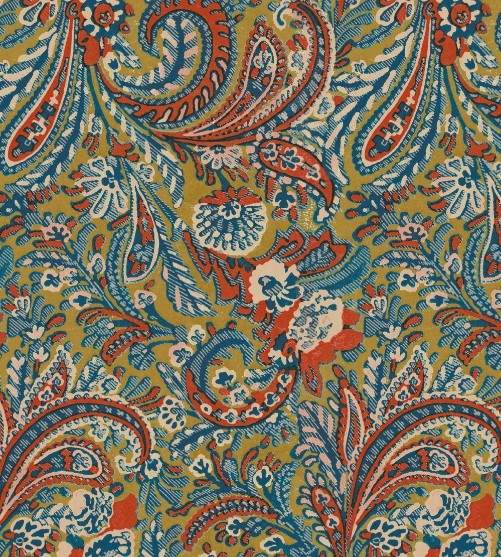 Montrose Fabric by Arley House Poppy