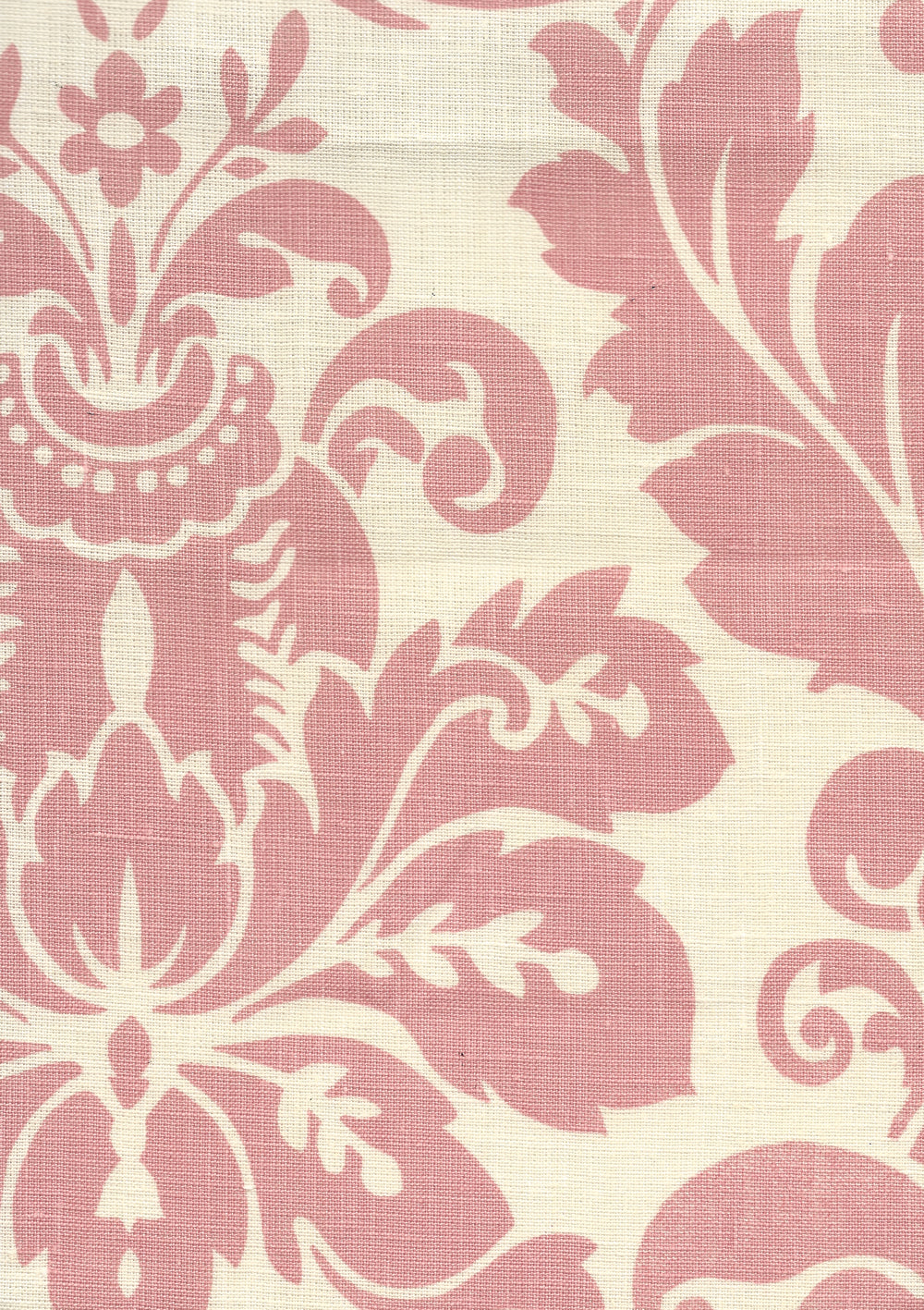 Monty Old Pink on Tint fabric by Quadrille