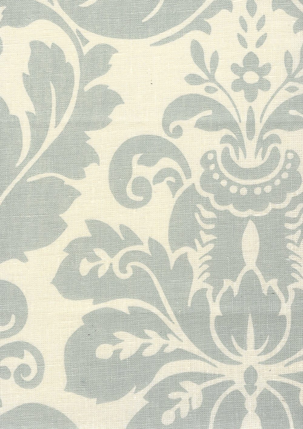 Monty French Green on Tint fabric by Quadrille