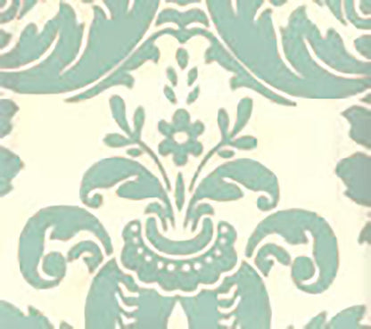 Monty French Green wallpaper by Quadrille