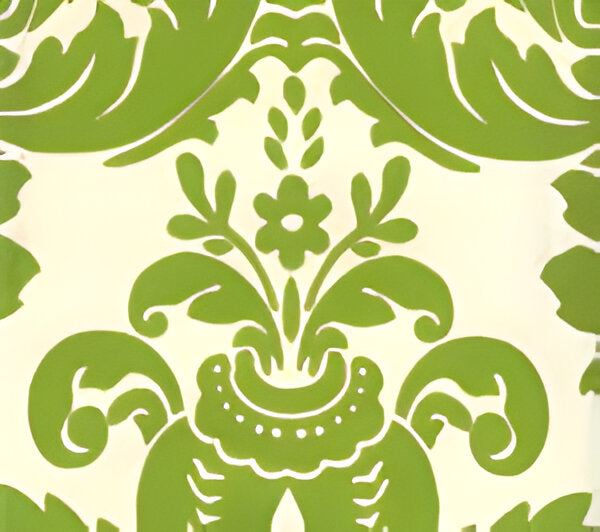 Monty Apple Green wallpaper by Quadrille