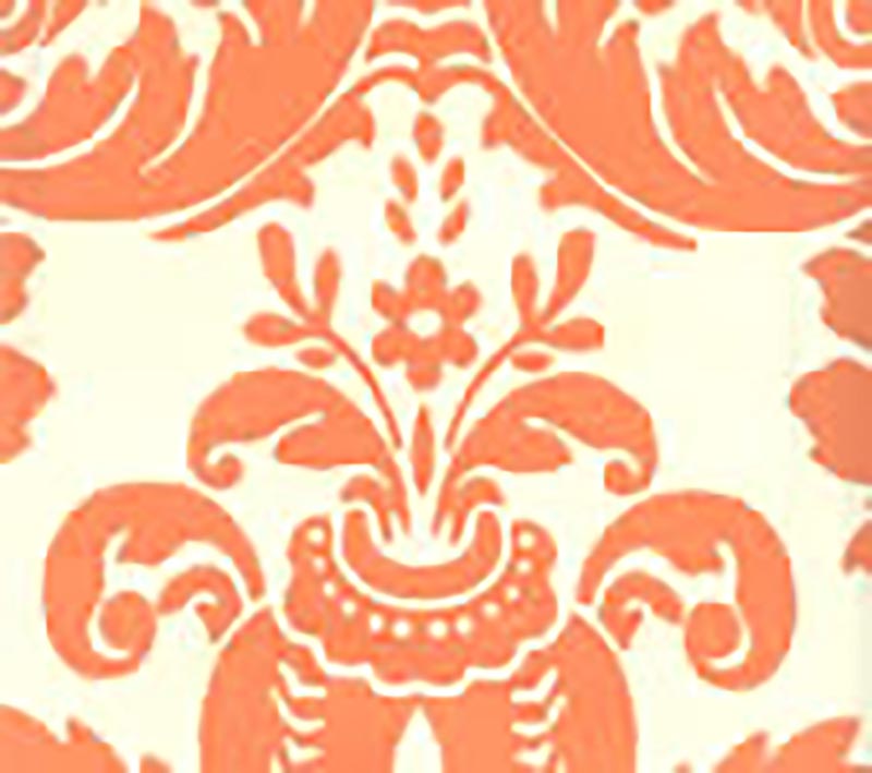 Monty Terracotta wallpaper by Quadrille