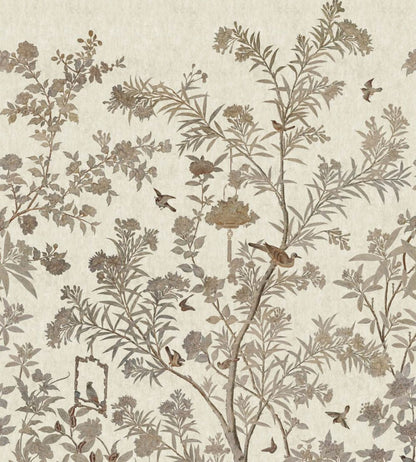 Moor Park Mural by 1838 Wallcoverings Oyster