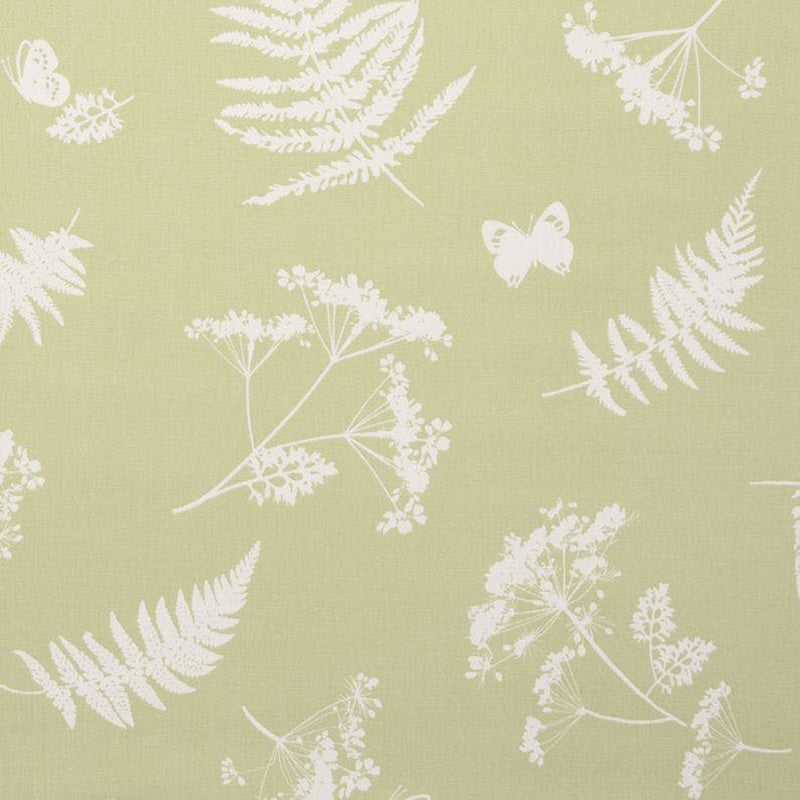 Moorland Green fabric by Clarke & Clarke