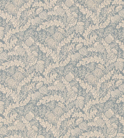 Moorland Fabric by Mulberry Home Blue