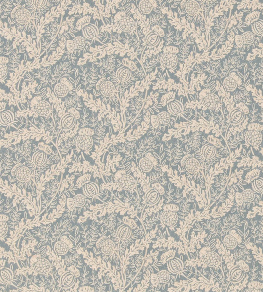 Moorland Fabric by Mulberry Home Blue