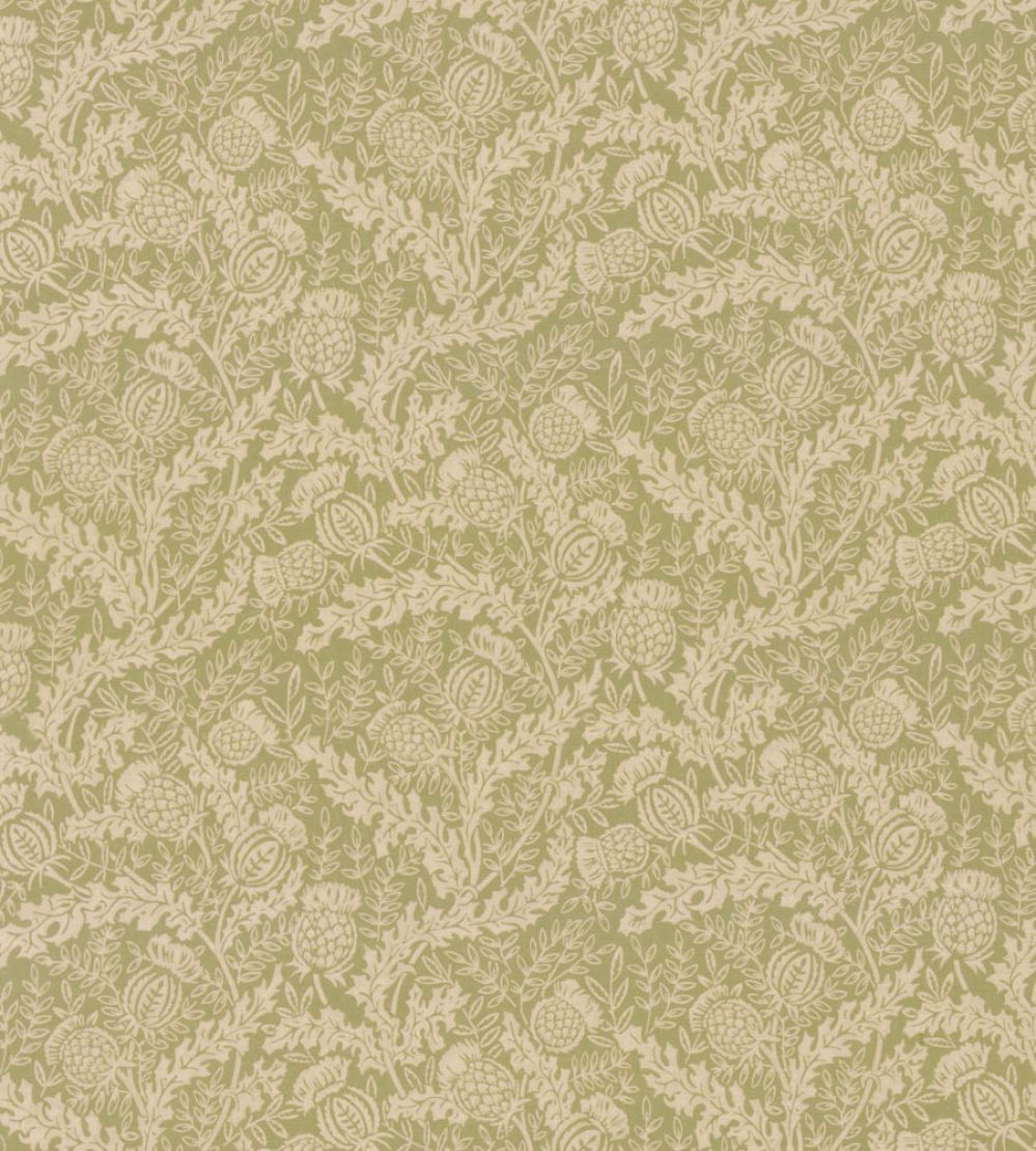 Moorland Fabric by Mulberry Home Green