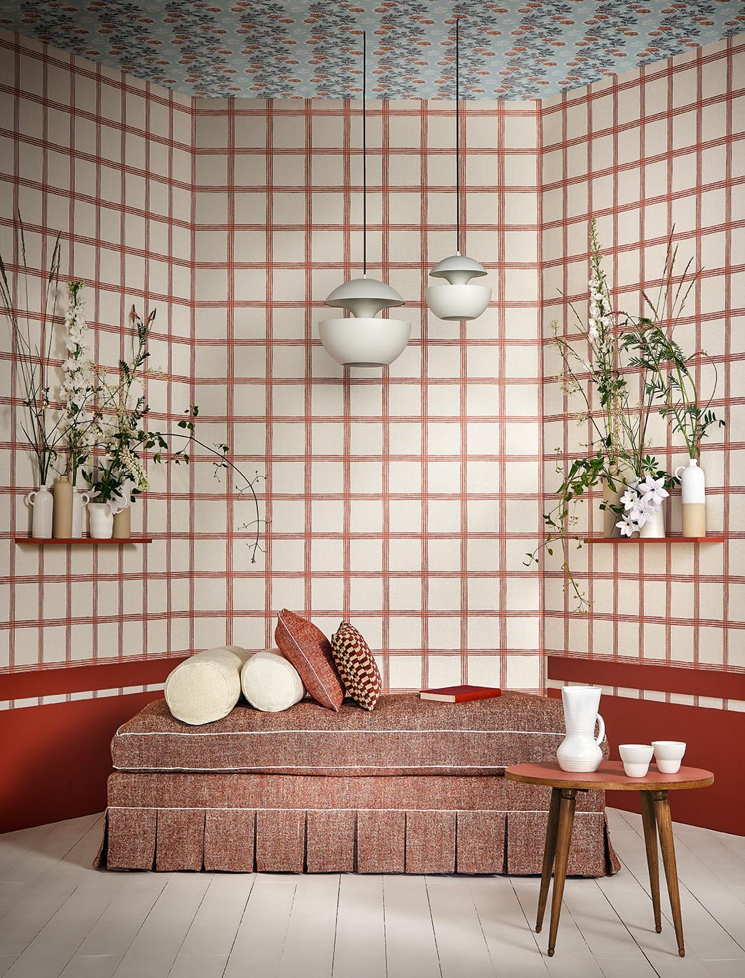 Mora Wallpaper by Pierre Frey shown in a room setting (view 1)