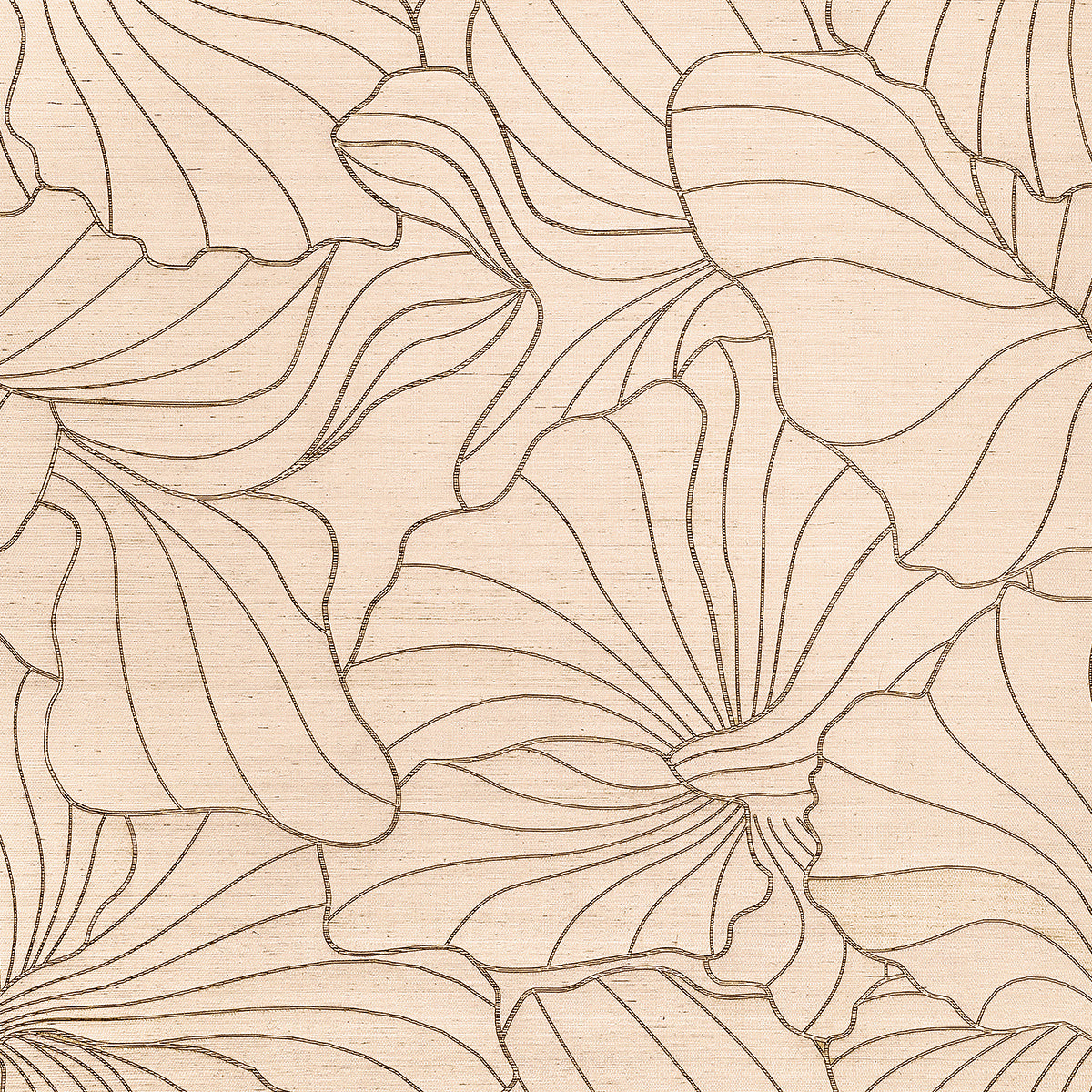 Morning Meadow Wallpaper by Phillip Jeffries in Honey Shade (PJ 42701)