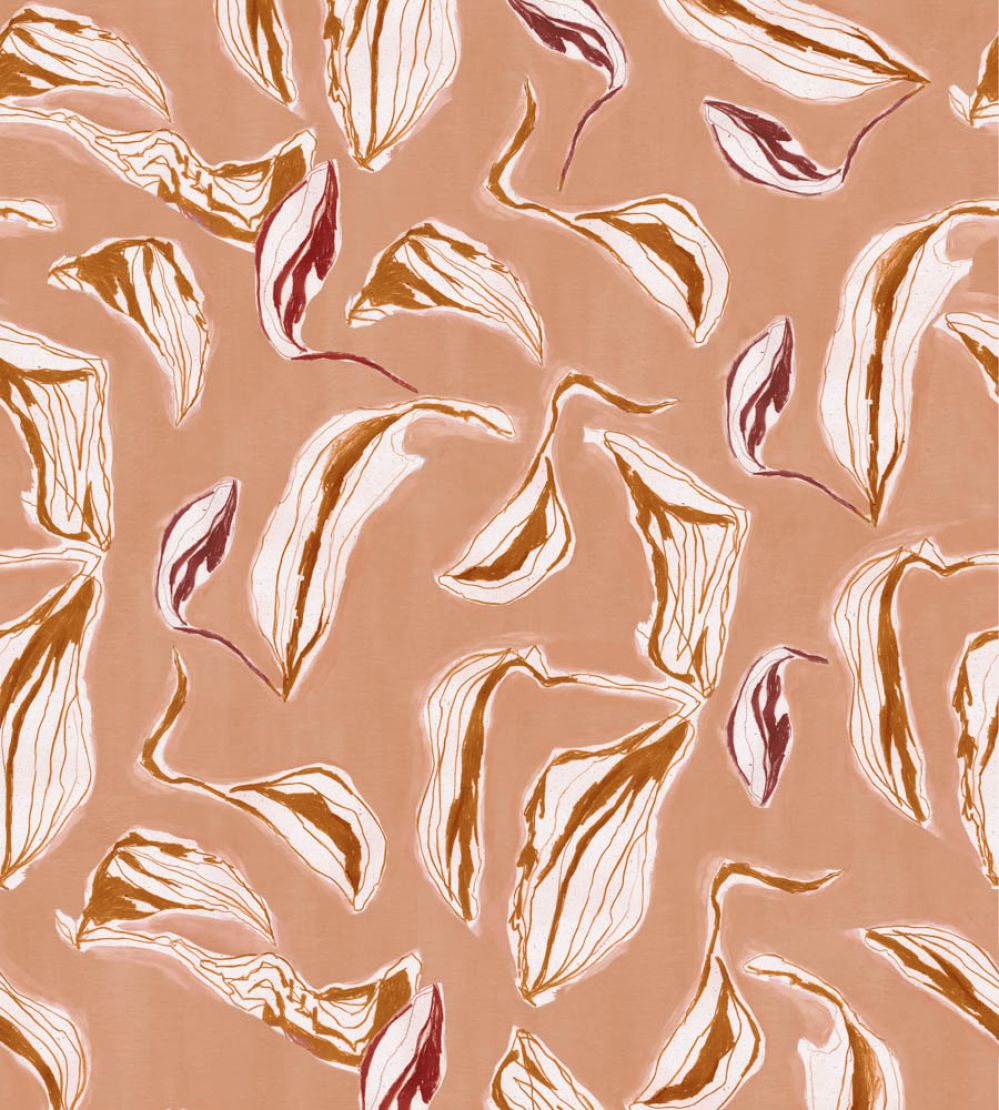 Moroccan Branches Wallpaper by Coordonne Pink