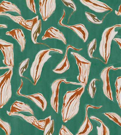 Moroccan Branches Wallpaper by Coordonne Turquoise