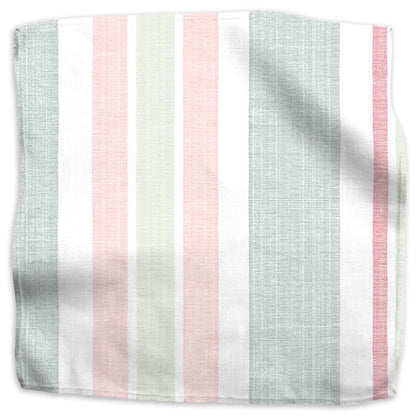 Moroccan Stripe Fabric by Kathryn M. Ireland in Silvertree