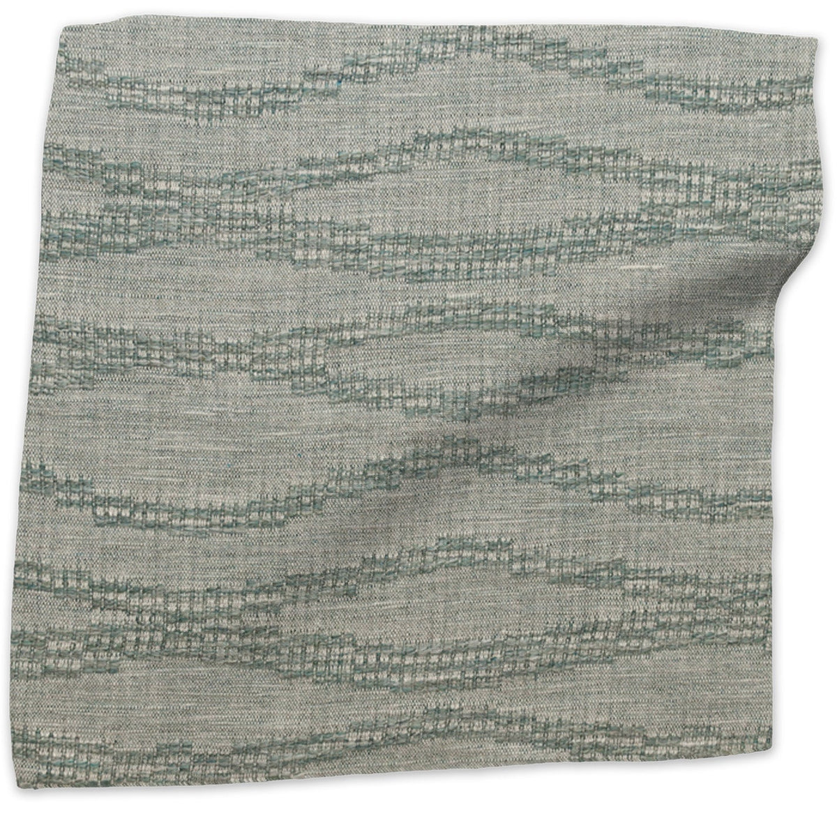 Moroccan Weave Fabric by Kathryn M. Ireland in Blue