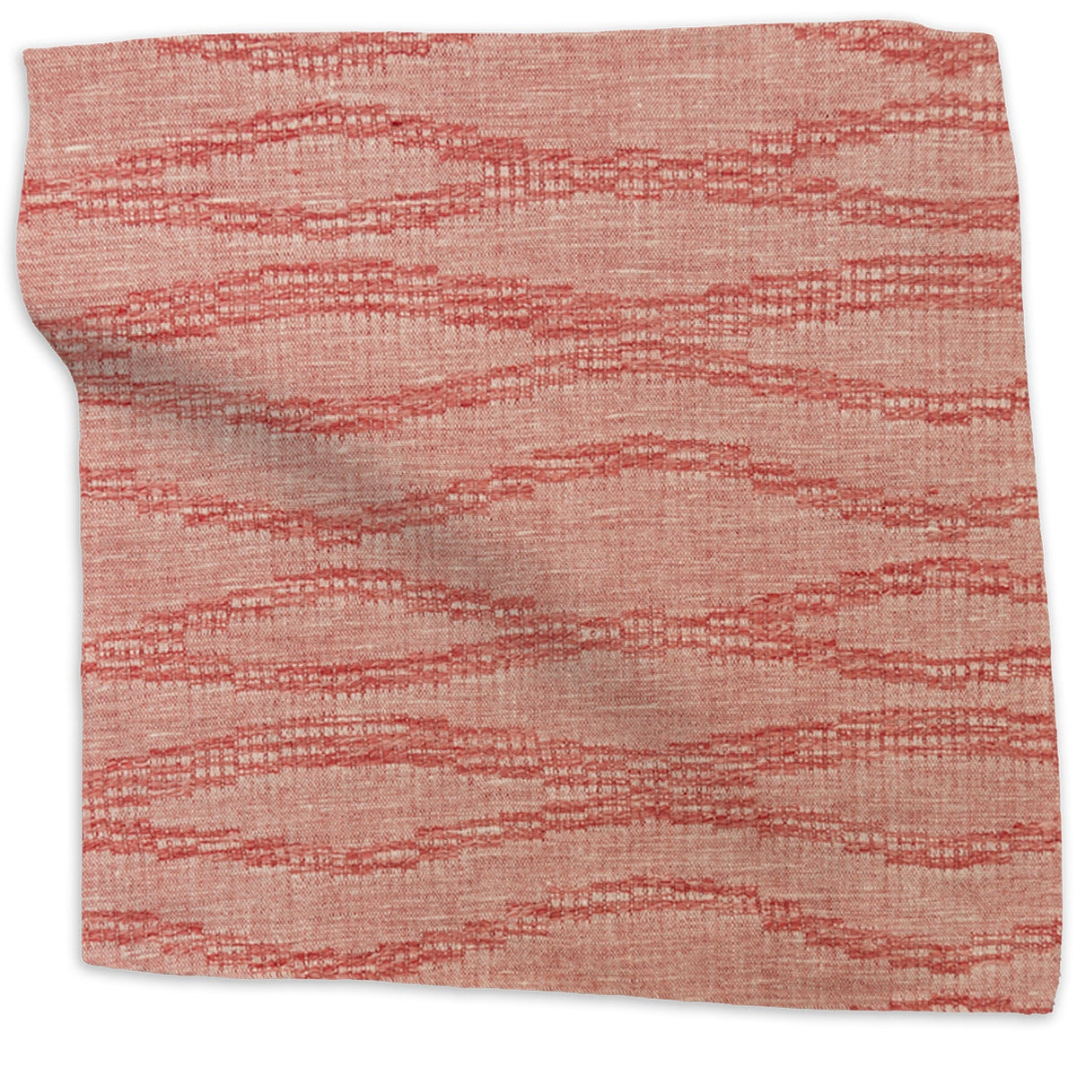 Moroccan Weave Fabric by Kathryn M. Ireland in Red