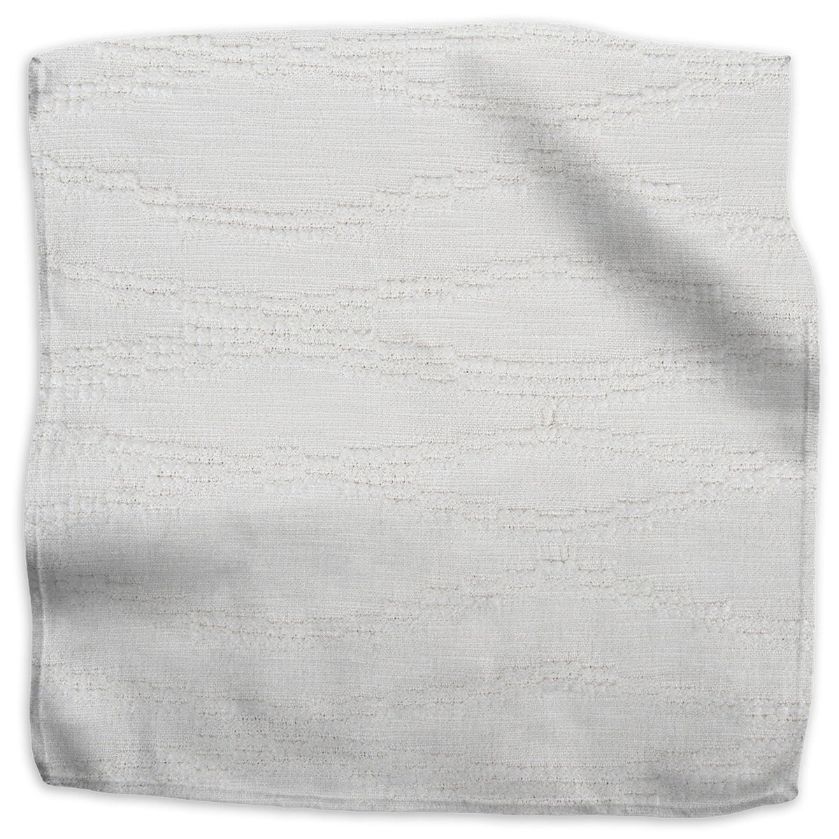 Moroccan Weave Fabric by Kathryn M. Ireland in Snow