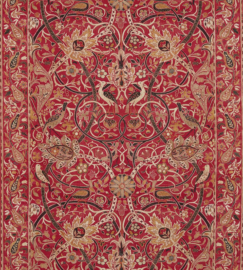 Bullerswood Fabric by Morris & Co Paprika/Gold