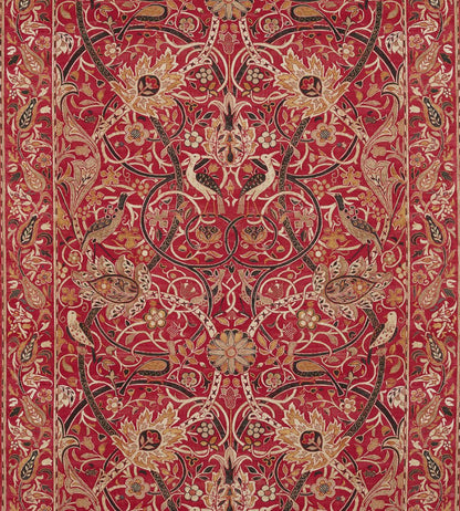 Bullerswood Fabric by Morris & Co Paprika/Gold