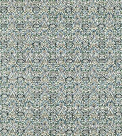 Little Chintz Fabric by Morris & Co Blue/Fennel