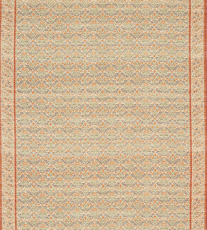 Morris Bellflowers Fabric by Morris & Co Saffron/Olive