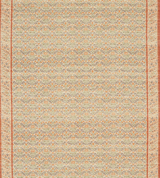 Morris Bellflowers Fabric by Morris & Co Saffron/Olive