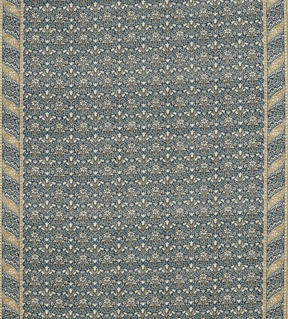 Morris Bellflowers Fabric by Morris & Co Indigo/Sage