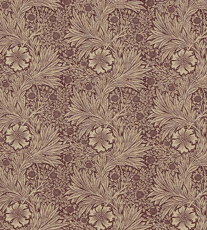 Marigold Fabric by Morris & co Brick/Manilla