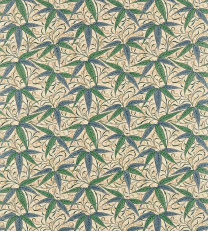 Bamboo Fabric by Morris & Co Thyme/Artichoke