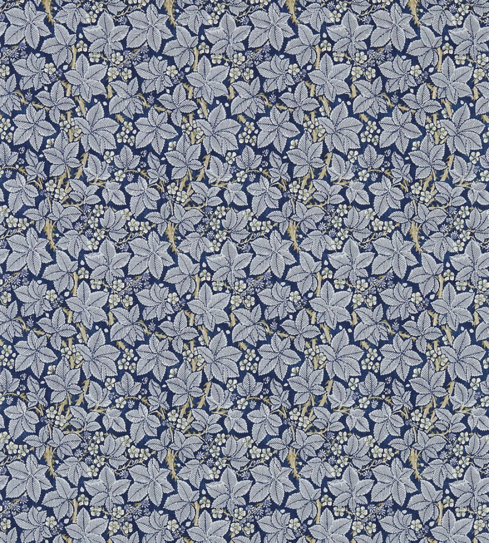 Bramble Fabric by Morris & Co Indigo/Mineral
