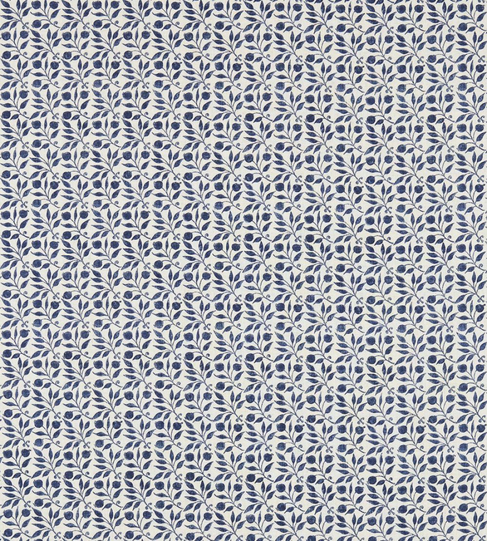 Rosehip Fabric by Morris & Co Indigo