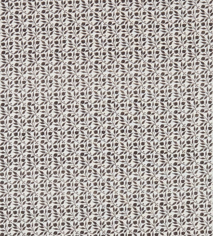 Rosehip Fabric by Morris & Co Black/Ecru