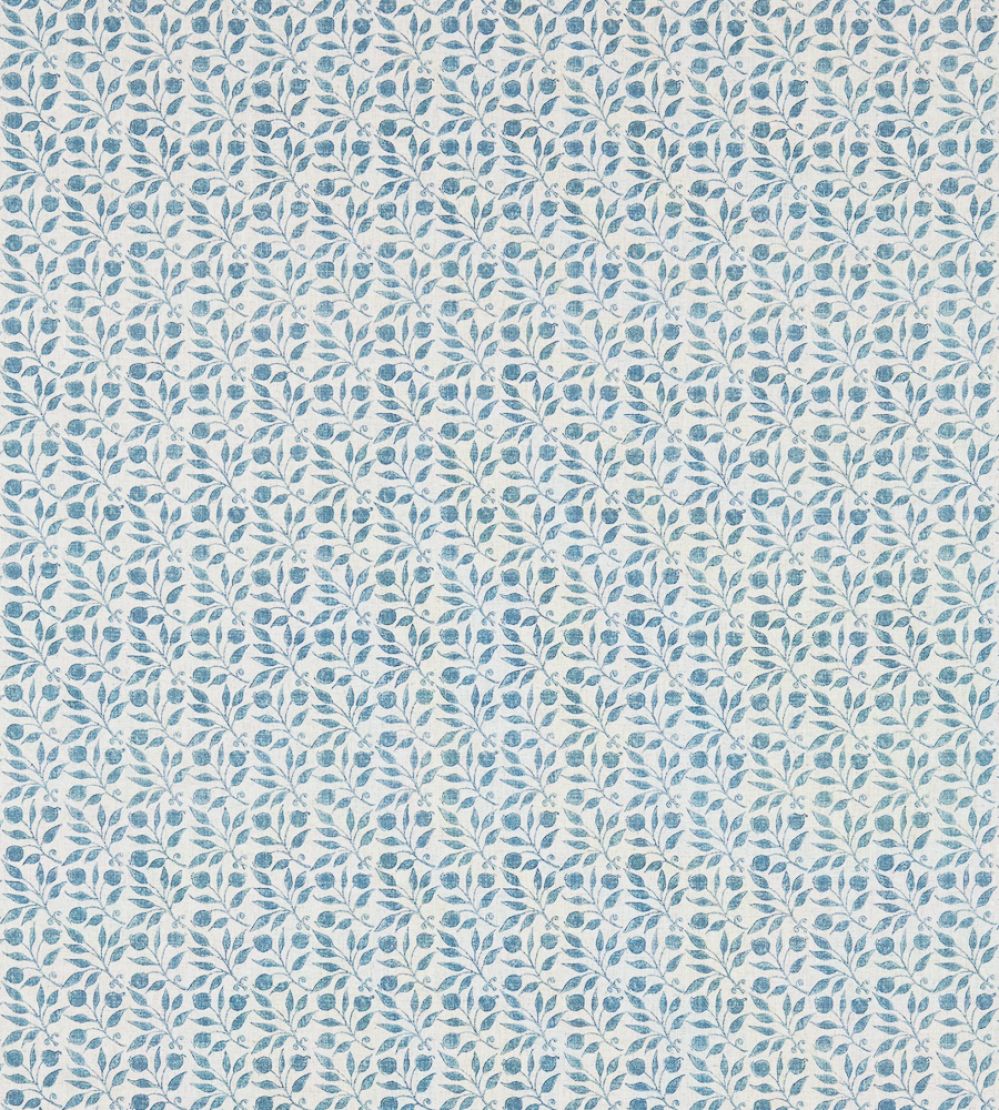 Rosehip Fabric by Morris & Co Mineral Blue