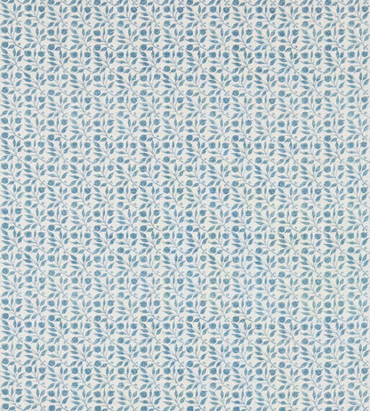 Rosehip Fabric by Morris & Co Mineral Blue