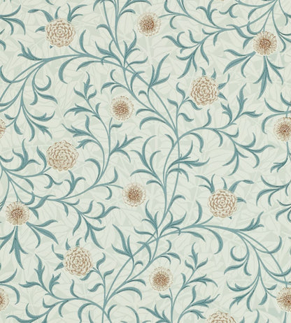 Scroll Wallpaper by Morris & Co Loden/Slate