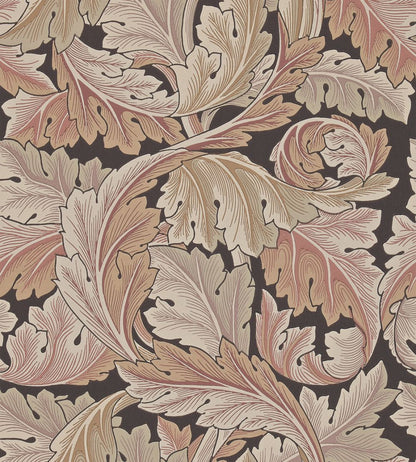 Acanthus Wallpaper by Morris & Co Terracotta