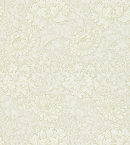 Chrysanthemum Wallpaper by Morris & Co Chalk