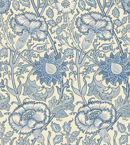 Pink & Rose Wallpaper by Morris & Co Indigo