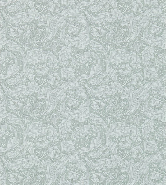 Bachelors Button Wallpaper by Morris & Co Silver