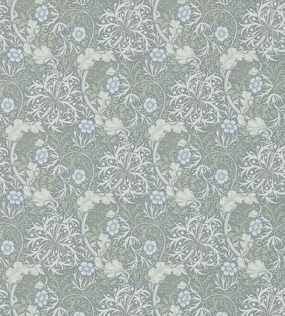 Morris Seaweed Wallpaper by Morris & Co Silver/Ecru